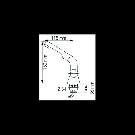 Plastimo Rubinetto Miscelatore 28593