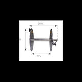 Douglas Marine Edelstahl-Seiltrommel 850-0000