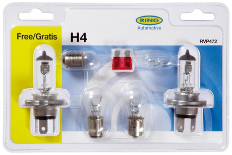 Ring Kit lampadine 12V H4