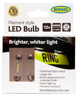 Ring Lampadine led a filamento C5W 12V