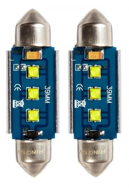 Ring Lampadine led 12V C5W/R10W 6000K Premium