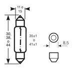 Ring Lampadine 24V 5W C5W