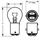 Ring Lampadine 24V 21W P21W