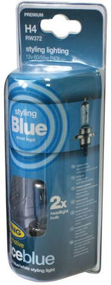 Ringlichtbirnen Eisblau H4 12V 60/55W