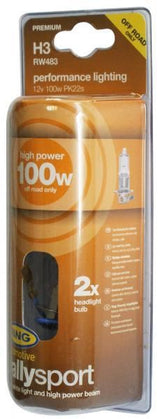 Ring Lampadine RallySport H3 12V 100W
