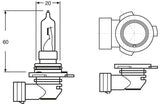 Bombillas de xenón de anillo 150 HIR2 12 V 55 W
