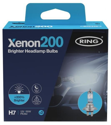 Ring Lampadine Xenon200 H7 12V 55W