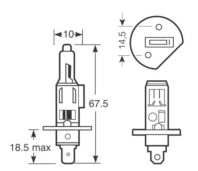 Ring Xenon5000 H1 12V Lampen
