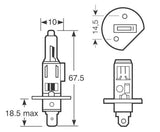 Ring SportzBlue H1 12V 80W Glühbirnen