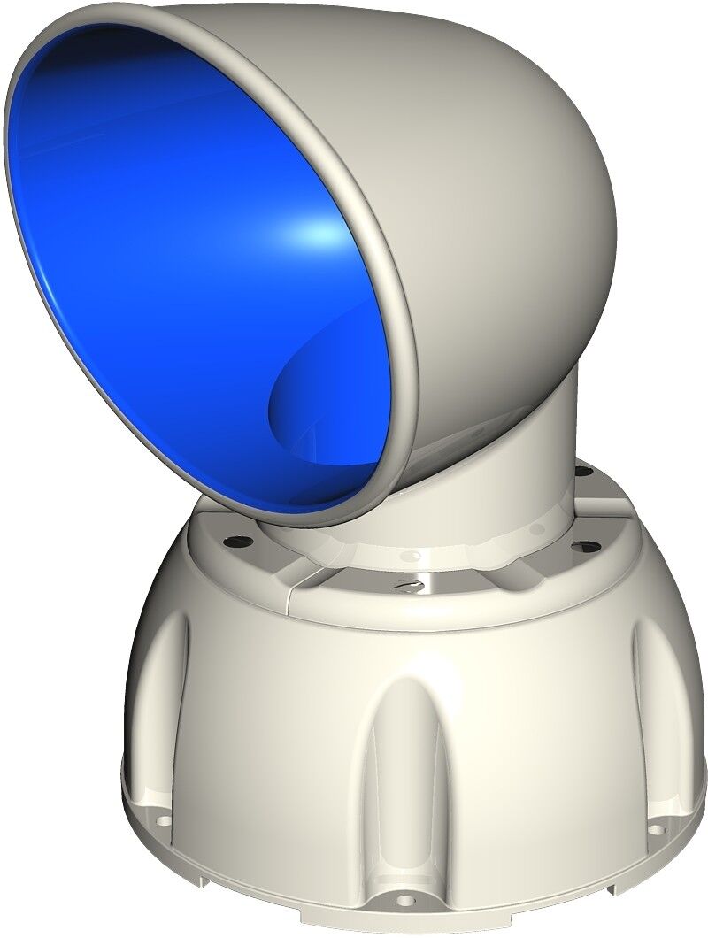 Air-Only Dorade Presa Aria coperta Barca con ventilatore integrato