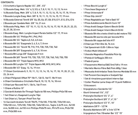 Sata Werkzeugset für Kfz-Meister, 239-teilig