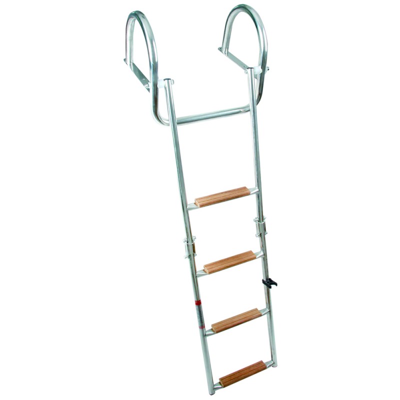 Escalera plegable de acero inoxidable de 3 peldaños FNI HF10-813SAT