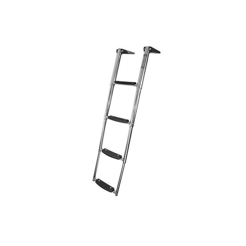 FNI Scaletta Inox 316 Telescopica 3Gr 03503003H BLACK STEP