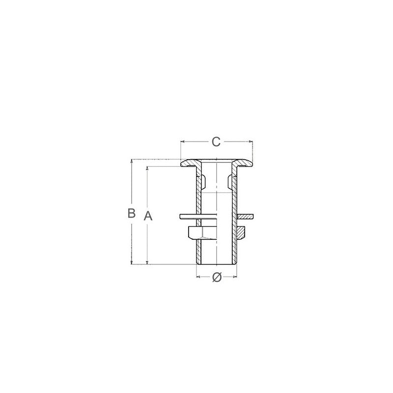 Guidi Scarico a Mare Da 3/8 1121.3/8