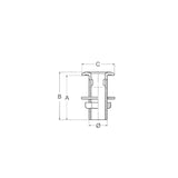 Guidi Scarico a Mare Da 3/8 1121.3/8