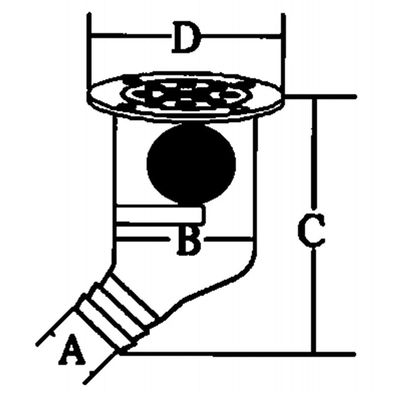 Desagüe de ducha de acero inoxidable FNI 03478038