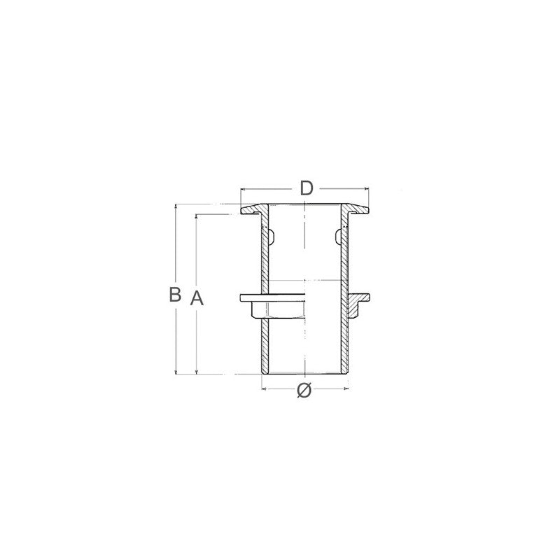 Guidi Scarico a Mare Da 1/2 Pollice 1260.1/2
