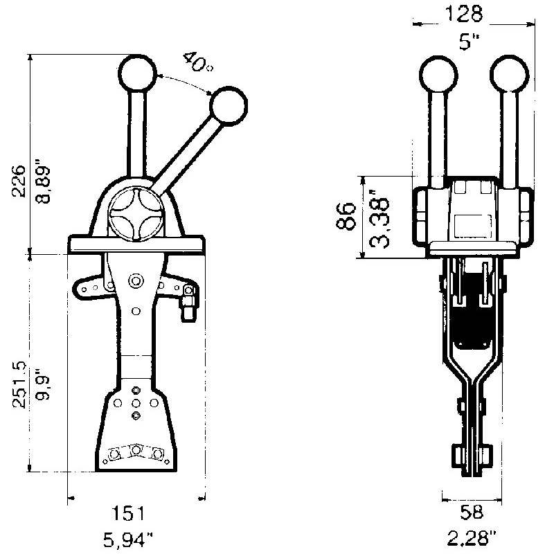 Ultraflex Scatola Comando B101 36856P
