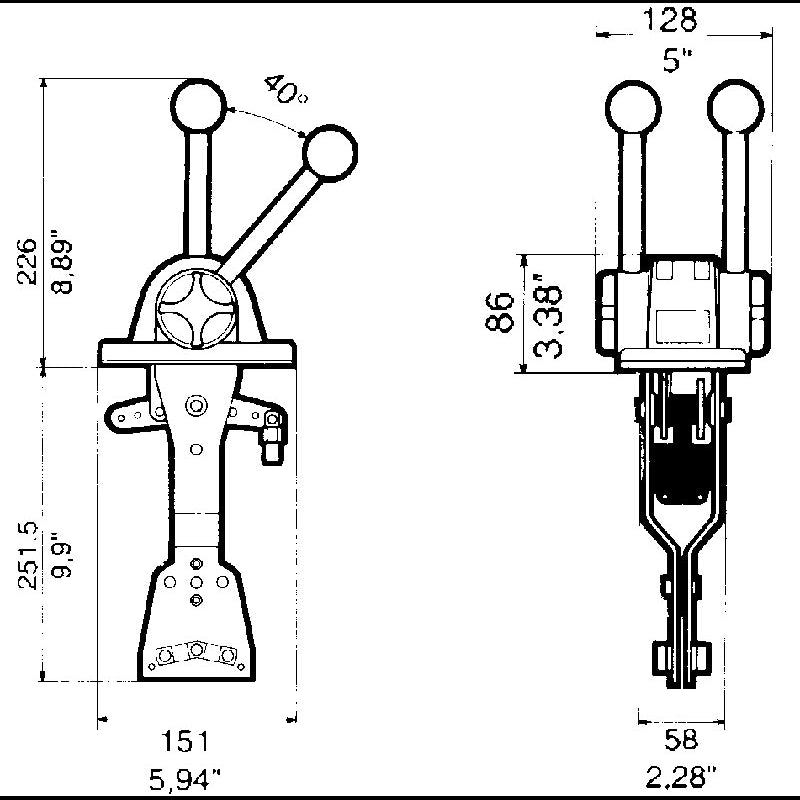 Ultraflex Scatola Comando B101 36856P