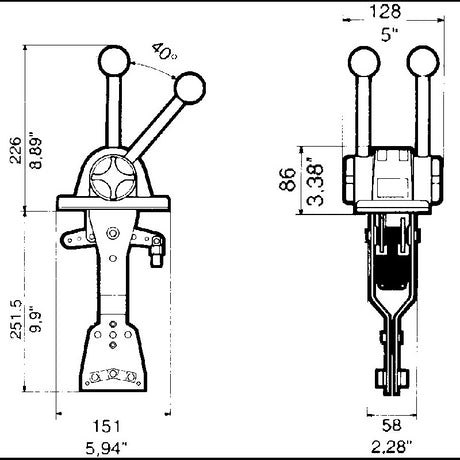 Ultraflex Scatola Comando B101 36856P