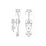 Ultraflex Scatola Comando B103 Monoleva 37923K