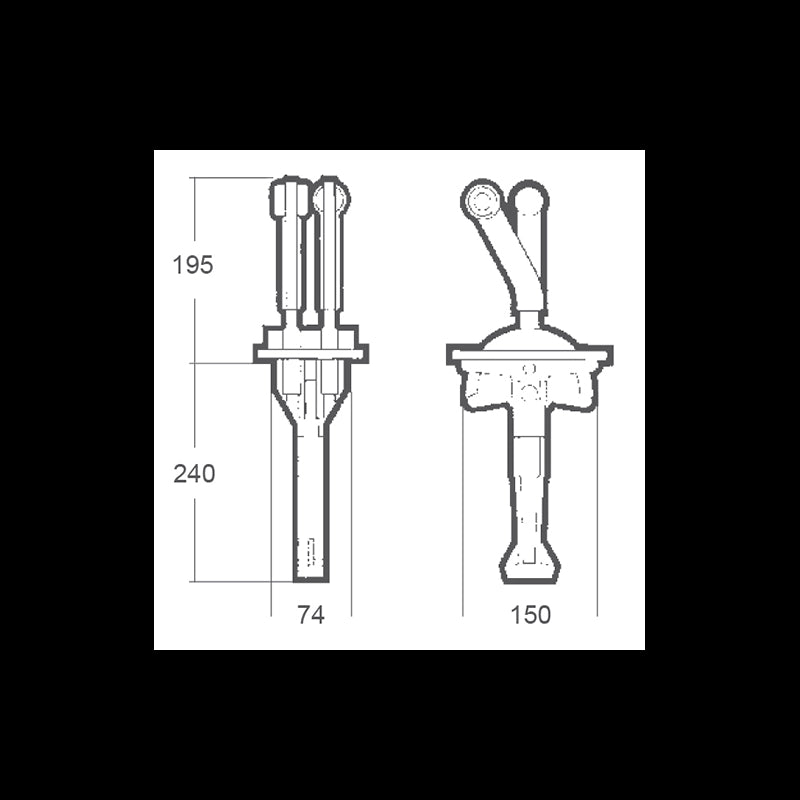 Ultraflex Scatola Comando B204 37383C