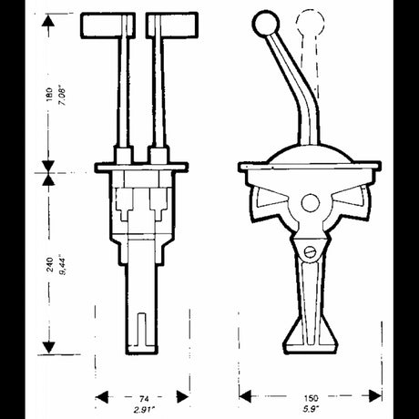 Ultraflex Steuerbox B58 34570W