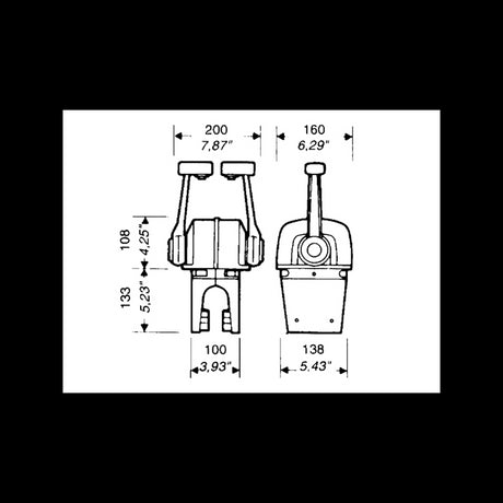 Ultraflex Scatola Comando B74 35008B