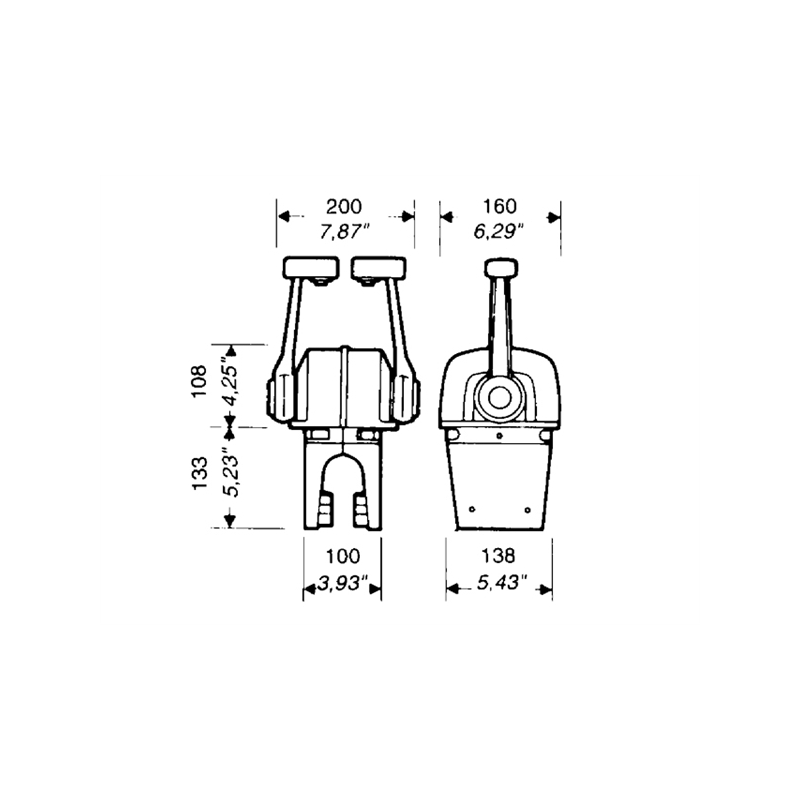 Ultraflex Scatola Comando B74 35008B