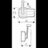 Ultraflex Scatola Comando B90 Nera 36152H