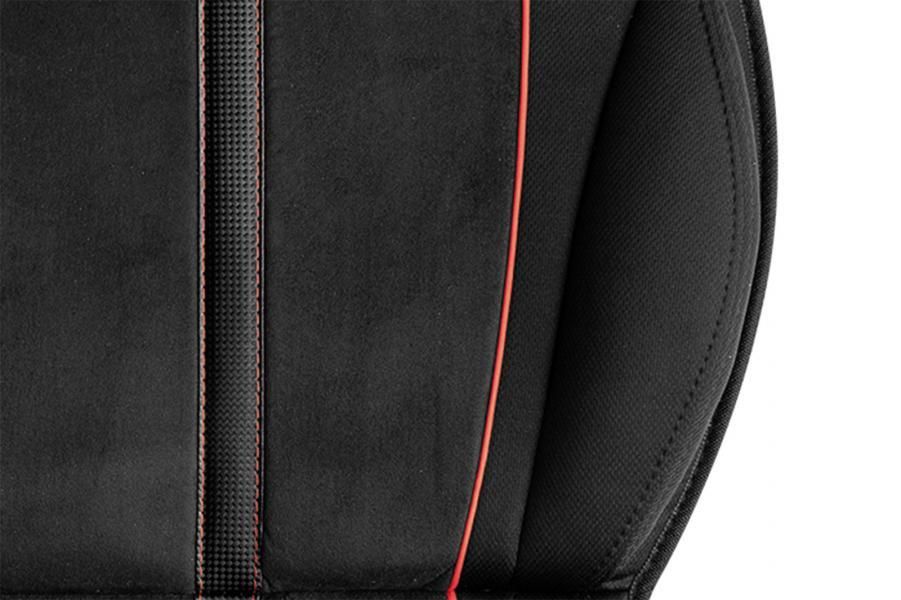 Momo Street Seat Cushion Black/Red