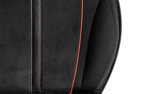 Momo Style Seat Cushion Black/Red
