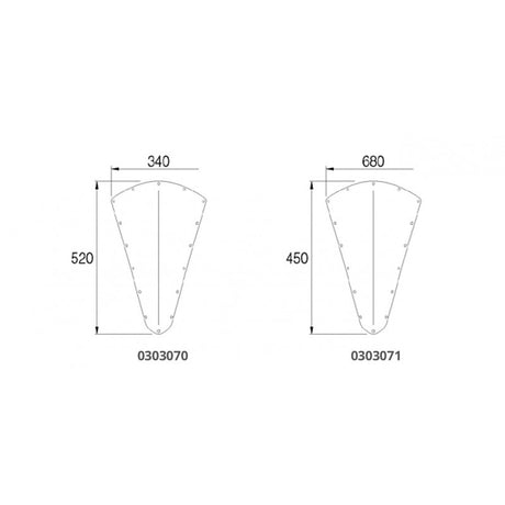 Douglas Marine Bugschutz aus Edelstahl 316 903-0001