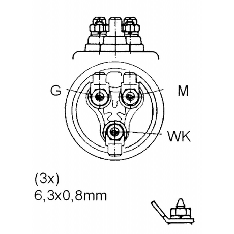 VDO Öldrucksensor 10 Bar 60399LA