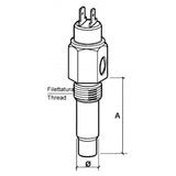 Vdo Sensore Temperatura Acqua G6 M14 X 1, 5 323-805-001-001N