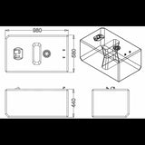 Sic Divisione Elettronica Serbatoio Carburante Lt 207 HPSB0002