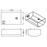 Sic Divisione Elettronica Serbatoio Carburante Lt 270 HPSC0005