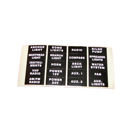 Pegatinas con símbolos náuticos de Marine Town 8734219