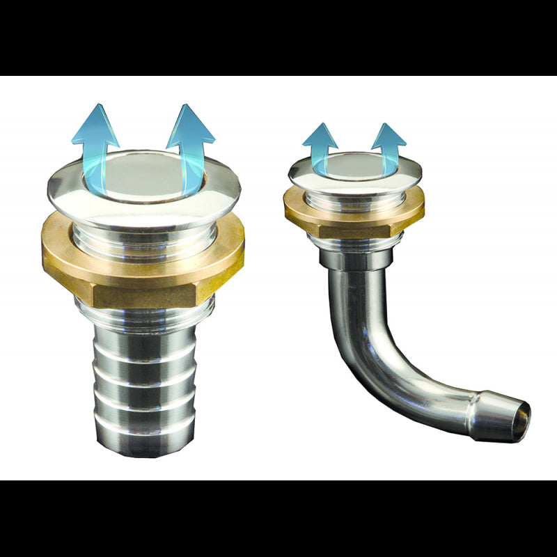 FNI Sfiato Incasso Dritto Retina Antifiamma Diametro mm 16 747A.C