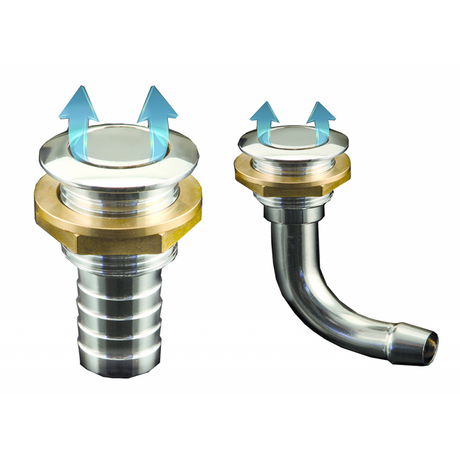 FNI Sfiato Incasso Dritto Retina Antifiamma Diametro mm 16 747A.C