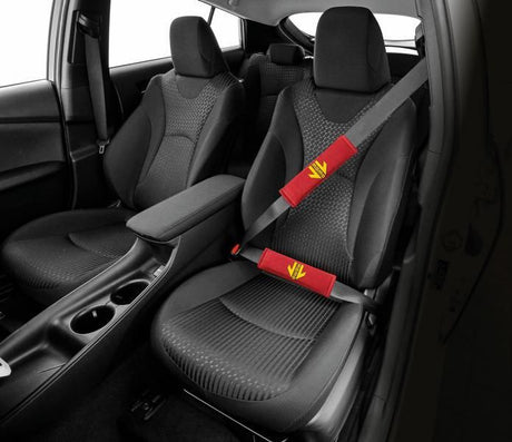 Momo Arrow Red Belt Pads