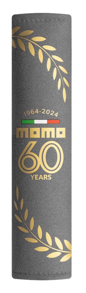 MOMO Anniversario Cuscinetto Imbottitura Cintura di Sicurezza Grigio