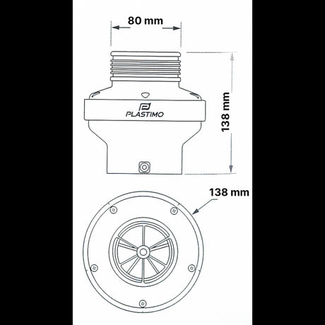 Plastimo Sistema Di Ventilazione Ez Air 67800