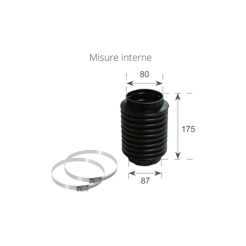 Fuelle de escape Finnord 500500.K