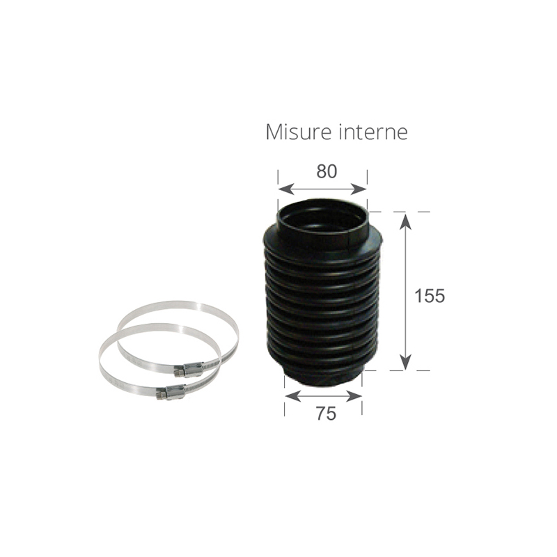 Finnord Soffietto Copri Scarico 500505.K