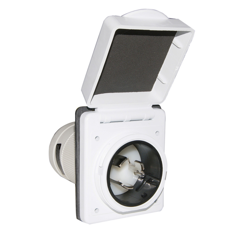 Enchufe de poliéster Marinco de 32 amperios 66767M