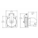 Hubble Spina Elettrica Inox 32 Ampere HBL332SSX