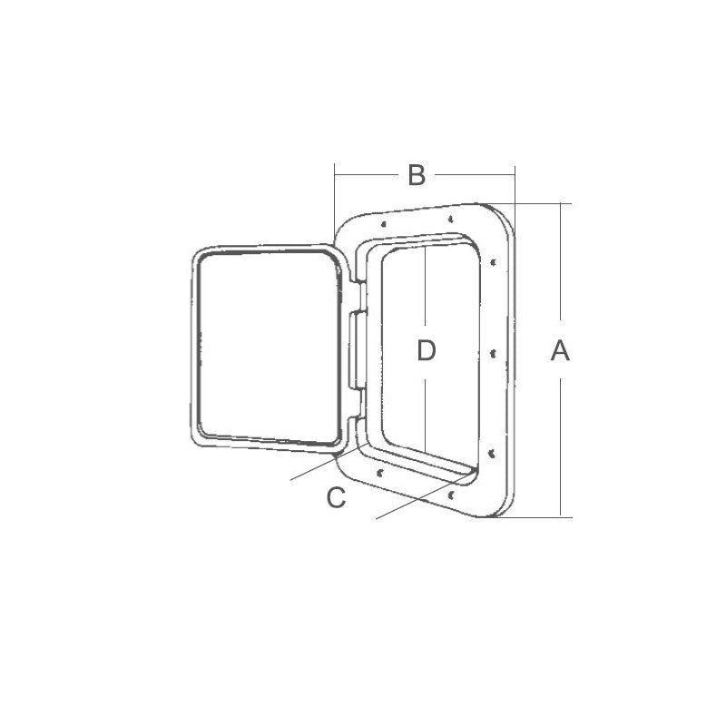 FNI Sportello mm 370X275 21.2430