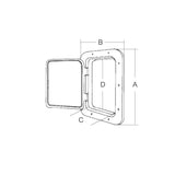 FNI Sportello mm 370X275 21.2430