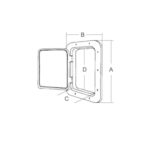 FNI Sportello mm 370X275 21.2430